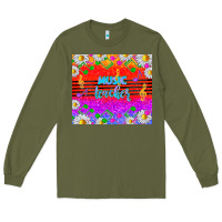 Army Green rainbow music teacher Long Sleeve Tee - TumblerDesignByShophia
