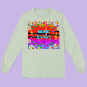 Rainbow Music Teacher Long Sleeve Tee Designed By Tumblerdesignbyshophia