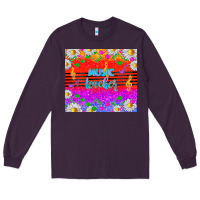 Plum rainbow music teacher Long Sleeve Tee - TumblerDesignByShophia