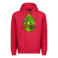 Cardinal st.patrick's teardrop earrings Premium Hoodie - FaDigitalArtStudio