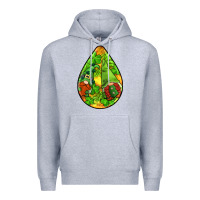 Heather Grey st.patrick's teardrop earrings Premium Hoodie - FaDigitalArtStudio