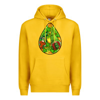 Lemon st.patrick's teardrop earrings Premium Hoodie - FaDigitalArtStudio