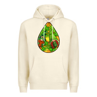 Sandshell st.patrick's teardrop earrings Premium Hoodie - FaDigitalArtStudio