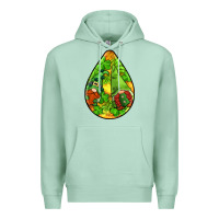 Seafoam st.patrick's teardrop earrings Premium Hoodie - FaDigitalArtStudio