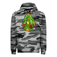 Slate Camo st.patrick's teardrop earrings Premium Hoodie - FaDigitalArtStudio