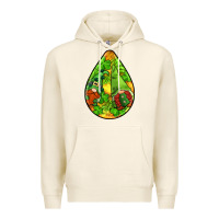 Tofu st.patrick's teardrop earrings Premium Hoodie - FaDigitalArtStudio