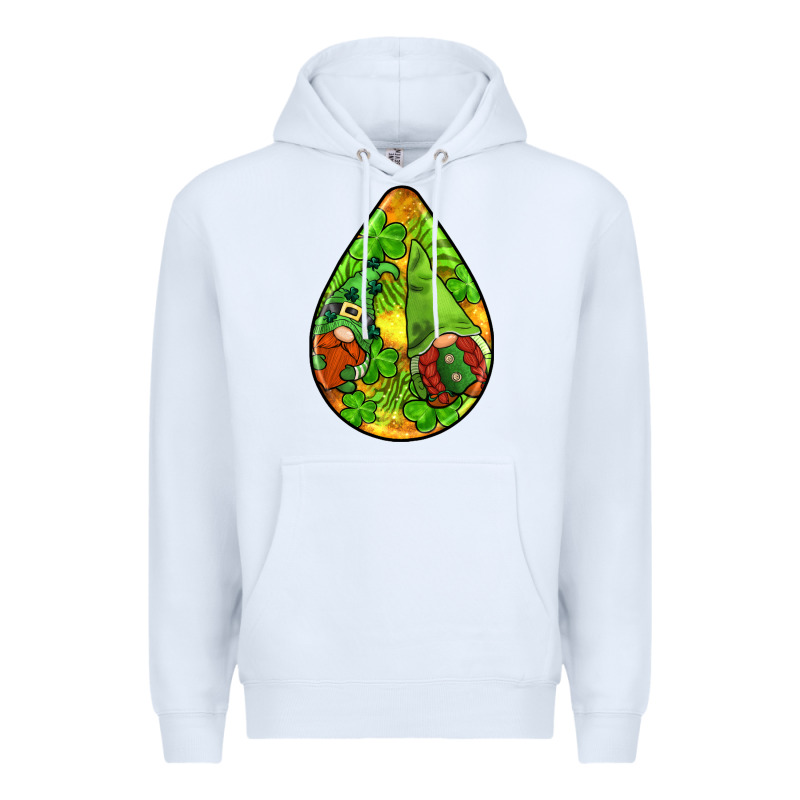 St.patrick's Teardrop Earrings Premium Hoodie by FaDigitalArtStudio | Teevron
