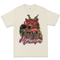 Bone Mother's Day Glasses Leopard Bandana Mama Bear Hunting Fish Premium Tee - RanaPortraitStore