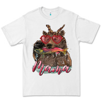 White Mother's Day Glasses Leopard Bandana Mama Bear Hunting Fish Premium Tee - RanaPortraitStore