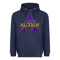 Navy alcorn Heavyweight Hoodie - tuanDangUi