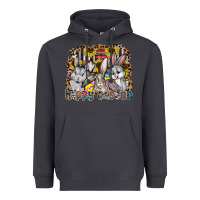 Smoke Happy Easter Heavyweight Hoodie - CowhideDigitalArt