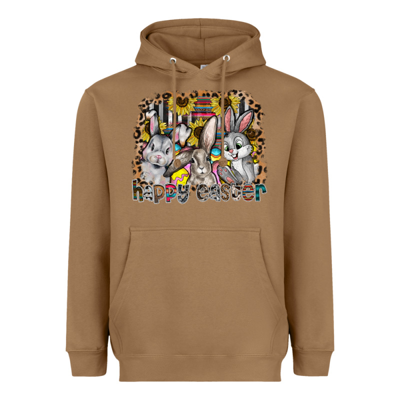 Happy Easter Heavyweight Hoodie by CowhideDigitalArt | Teevron