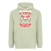 Matcha fire captain firefighter fireman job Heavyweight Hoodie - tuanDangUi