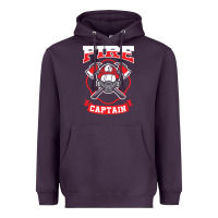 Plum fire captain firefighter fireman job Heavyweight Hoodie - tuanDangUi