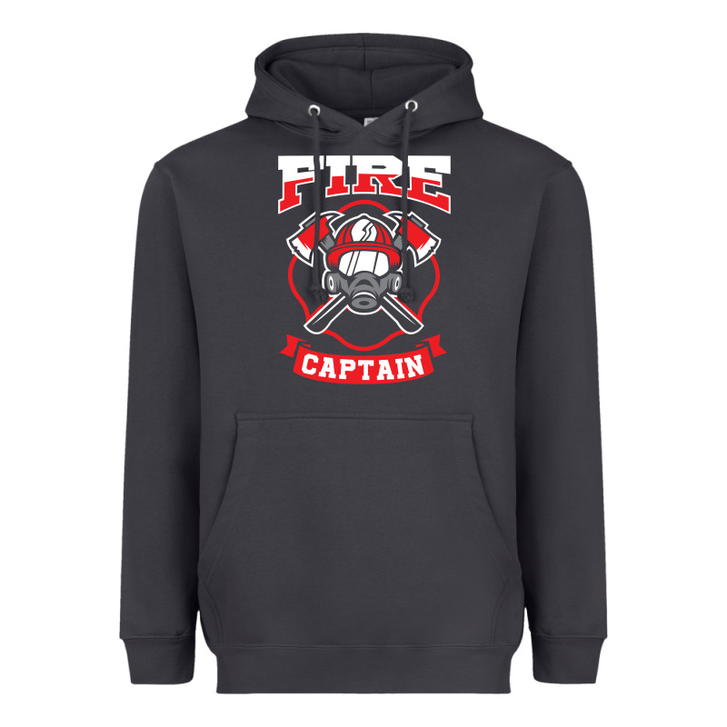 Fire Captain Firefighter Fireman Job Heavyweight Hoodie by tuanDangUi | Teevron