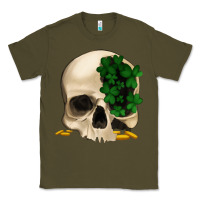 Army Green St patrick's  skeleton Classic Tee - Bettercallsaul