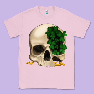 St Patrick's  Skeleton Classic Tee Designed By Bettercallsaul