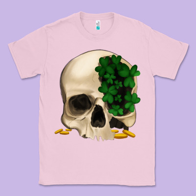 St Patrick's  Skeleton Classic Tee Designed By Bettercallsaul