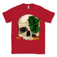 Red St patrick's  skeleton Classic Tee - Bettercallsaul