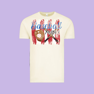 Baseball Mom Vintage Tee Designed By Bettercallsaul