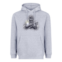 Heather Grey dishonored   corvo Heavyweight Hoodie - tuanDangUi