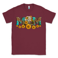 Burgundy charolais cow mom Classic Tee - LillyAllenDesigns