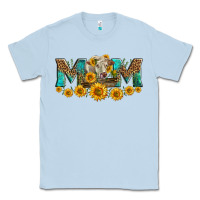 Dusty Blue charolais cow mom Classic Tee - LillyAllenDesigns