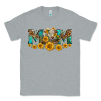 Heather Grey charolais cow mom Classic Tee - LillyAllenDesigns