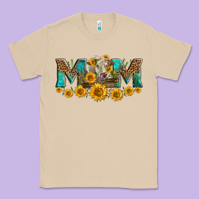 Charolais Cow Mom Classic Tee Designed By Lillyallendesigns