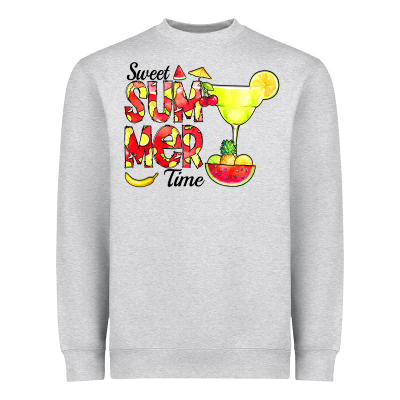 Sweet Summer Time Fruits Heavyweight Sweatshirt by CowCowDesign | Teevron