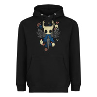 Black awesome pursuing lofty mysterious quest hollow kni Heavyweight Hoodie - tuanDangUi