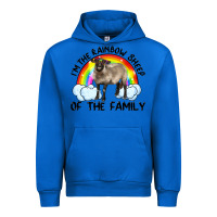 Cobalt i'm the rainbow sheep of the family suffolk sheep black face sheep Urban Hoodie - Artiststas