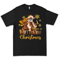 Black have a melanin christmas black santa Premium Tee - MaliasSmallBusiness