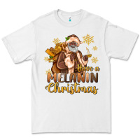 White have a melanin christmas black santa Premium Tee - MaliasSmallBusiness