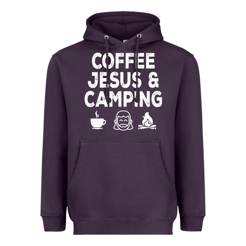 Camp Camping Camper Campfire Campsite Hiking Gift Heavyweight Hoodie by tuanDangUi | Teevron