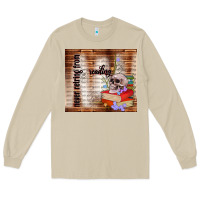 Mushroom never retring from reading Long Sleeve Tee - TumblerDesignByShophia