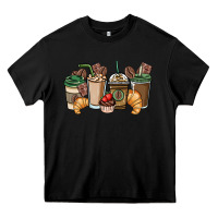 Coffee Coffee Cups Heavy Core Tee | Teevron