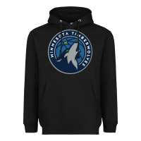 Black the timberwolves Heavyweight Hoodie - tuanDangUi