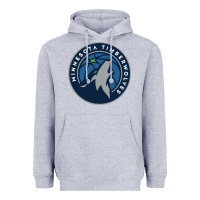 Heather Grey the timberwolves Heavyweight Hoodie - tuanDangUi