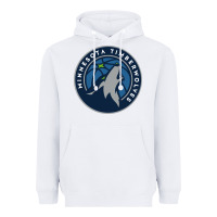 White the timberwolves Heavyweight Hoodie - tuanDangUi
