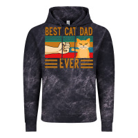 Cloud Black Best Cat Dad Ever Vintage Hoodie - Bettercallsaul