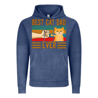 Vintage Denim Best Cat Dad Ever Vintage Hoodie - Bettercallsaul