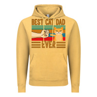 Vintage Mustard Best Cat Dad Ever Vintage Hoodie - Bettercallsaul