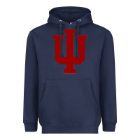 Navy indiana hoosiers Heavyweight Hoodie - tuanDangUi