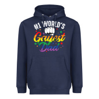 Navy 1 worlds gayest dad funny fathers day lgbt pride r Heavyweight Hoodie - tuanDangUi
