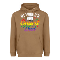 Toasted Coconut 1 worlds gayest dad funny fathers day lgbt pride r Heavyweight Hoodie - tuanDangUi