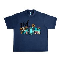 Navy girl mom Urban Heavy Tee - JahusDesignShop