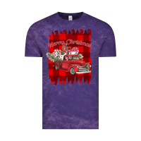 Cloud Purple Merry Christmas Y'all Truck Vintage Tee - Bettercallsaul