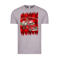 Merry Christmas Y'all Truck Vintage Tee | Teevron