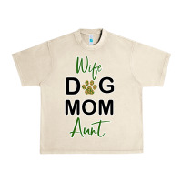 Sandshell Wife Dog Mom Aunt Urban Heavy Tee - Bettercallsaul